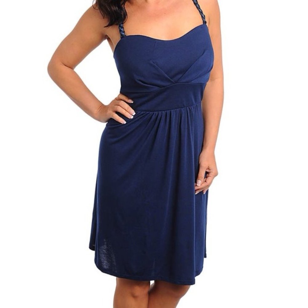 Torrid Racer Back Spaghetti Strap Cocktail Dress